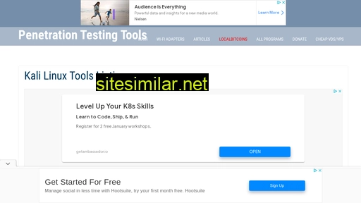 en.kali.tools alternative sites