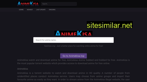 animekisa.top alternative sites