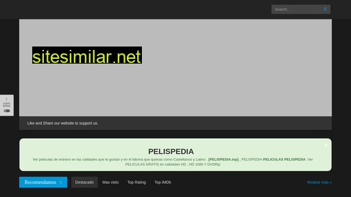 pelispedia.top alternative sites