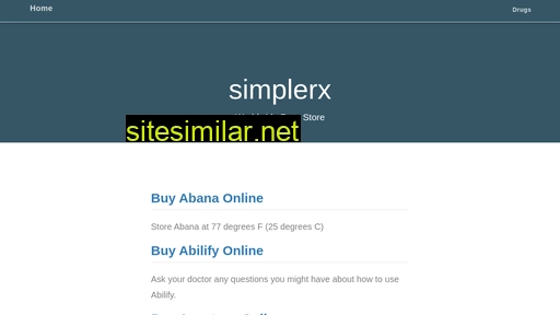 simplerx.top alternative sites