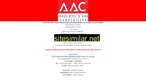 aac.com.tr alternative sites