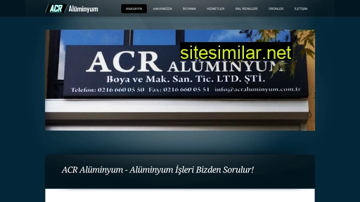 acraluminyum.com.tr alternative sites