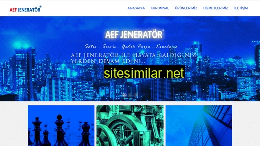 aefjenerator.com.tr alternative sites