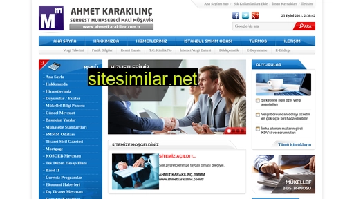 ahmetkarakilinc.com.tr alternative sites