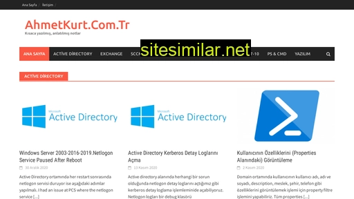 ahmetkurt.com.tr alternative sites