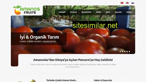amanosfruits.com.tr alternative sites