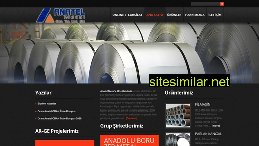 anatelmetal.com.tr alternative sites