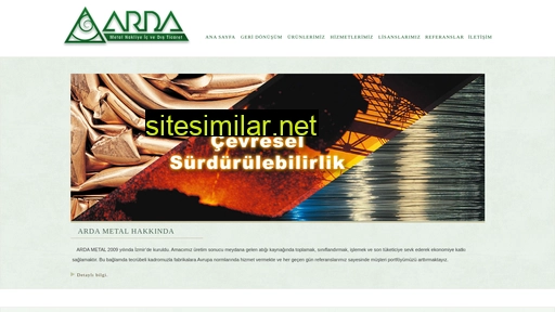 ardametal.com.tr alternative sites