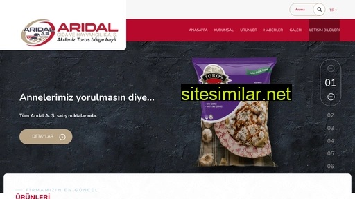 aridal.com.tr alternative sites