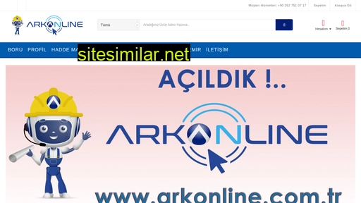 arkonline.com.tr alternative sites