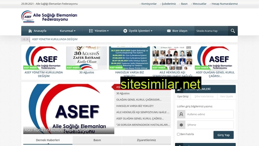 asef.gen.tr alternative sites