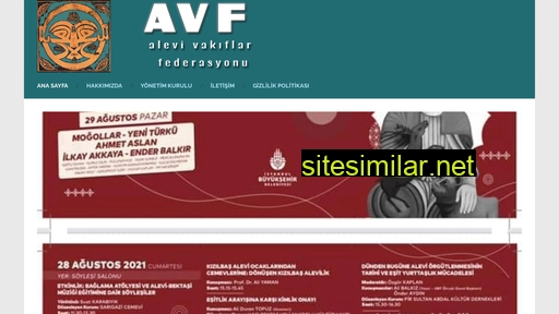 avf.org.tr alternative sites