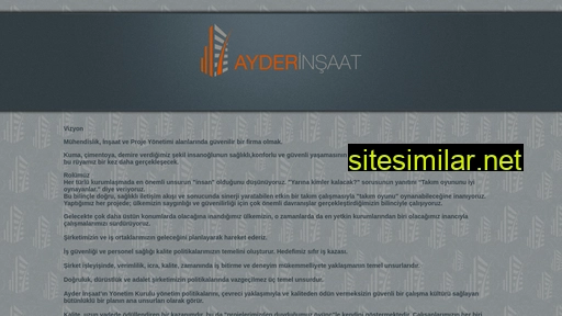 ayderinsaat.com.tr alternative sites