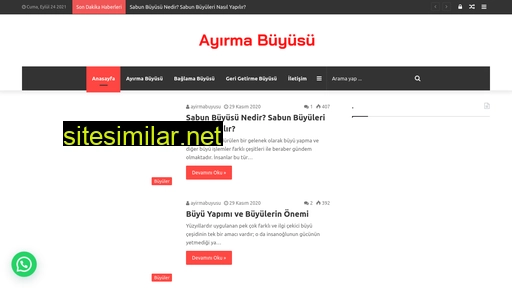 ayirmabuyusu.com.tr alternative sites
