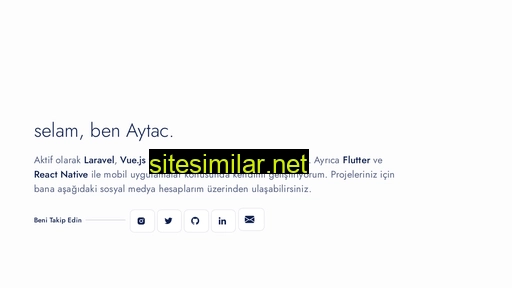 Aytacmalkoc similar sites