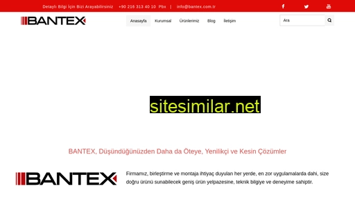 bantex.com.tr alternative sites