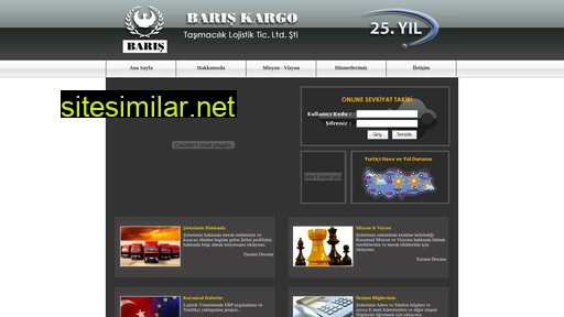 bariskargo.com.tr alternative sites