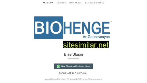 biohenge.com.tr alternative sites