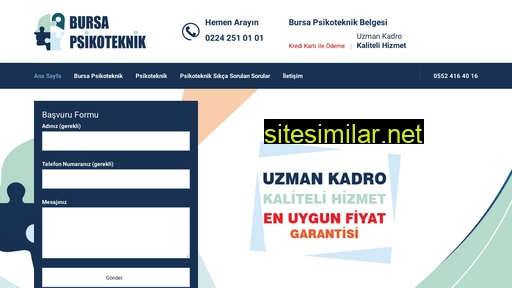 bursapsikoteknik.com.tr alternative sites