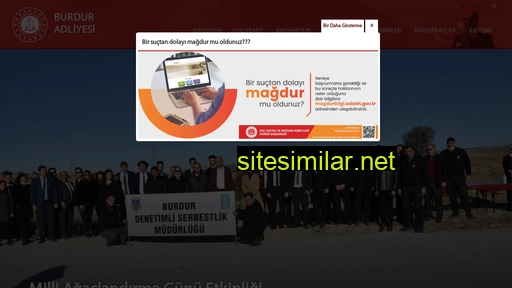burdur.adalet.gov.tr alternative sites