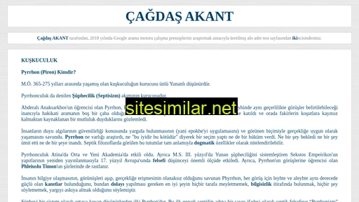 cagdasakant.com.tr alternative sites