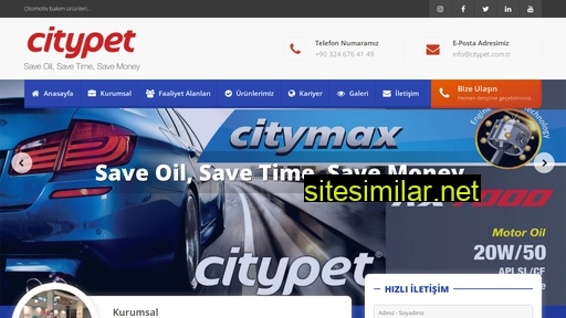 citypet.com.tr alternative sites