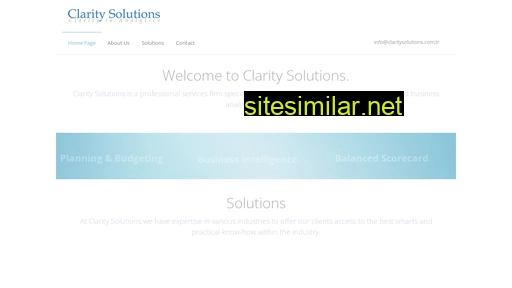 Claritysolutions similar sites