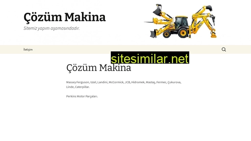 cozum-makina.com.tr alternative sites