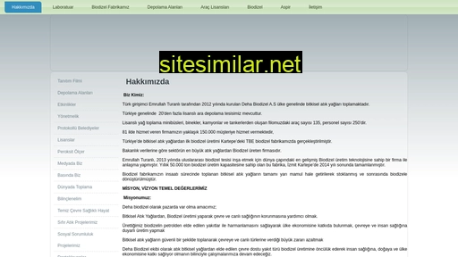 dehabiodizel.com.tr alternative sites