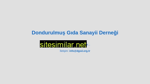 dgsd.org.tr alternative sites