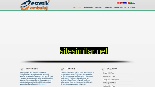 estetikambalaj.com.tr alternative sites