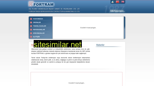 fortram.com.tr alternative sites