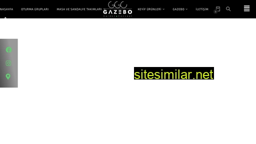 gazeboconcept.com.tr alternative sites