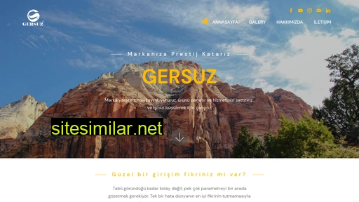 gersuz.com.tr alternative sites