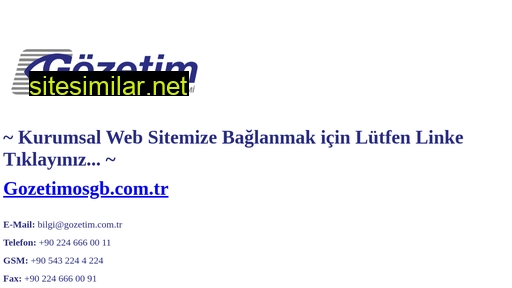 gozetim.com.tr alternative sites