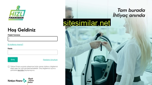 hizlifinansman.turkiyefinans.com.tr alternative sites
