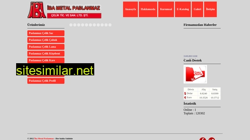 ibametal.com.tr alternative sites