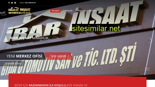 ibarinsaat.com.tr alternative sites