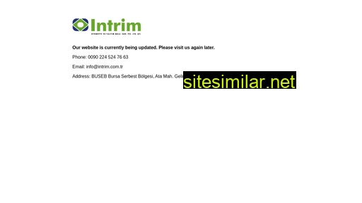 intrim.com.tr alternative sites