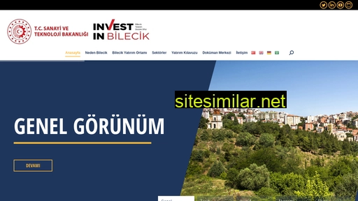 investinbilecik.gov.tr alternative sites