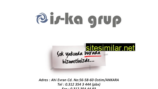 iskagroup.com.tr alternative sites