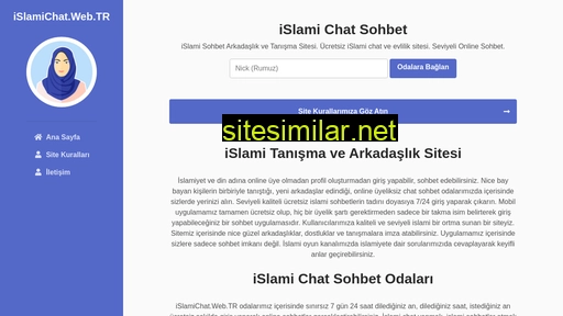 islamichat.web.tr alternative sites