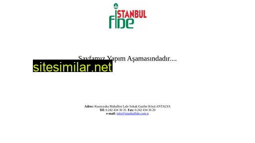 istanbulfide.com.tr alternative sites