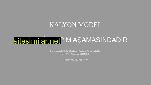 kalyonmodel.com.tr alternative sites