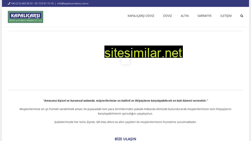 kapalicarsidoviz.com.tr alternative sites