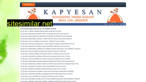 kapyesan.com.tr alternative sites