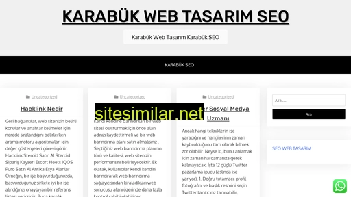 karabukwebtasarimseo.name.tr alternative sites
