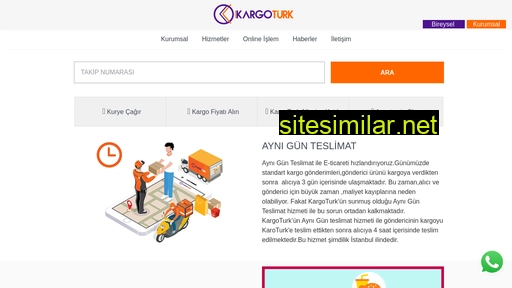 kargoturk.com.tr alternative sites