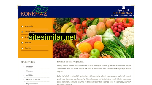 korkmaztarim.com.tr alternative sites