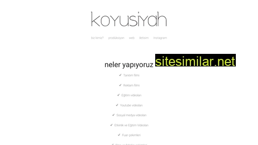 koyusiyah.com.tr alternative sites